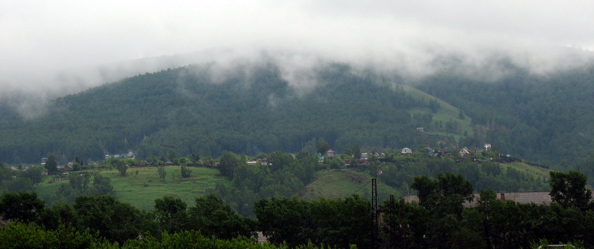 Красноярск, после дождя, пригород красноярск туман пригород после дождя