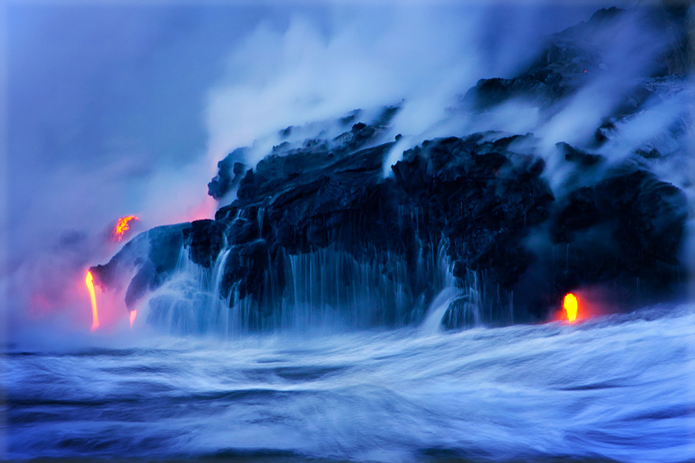 Кузница природы (2) гавайи лава вулкан килауэа hawaii lava volcano kilauea
