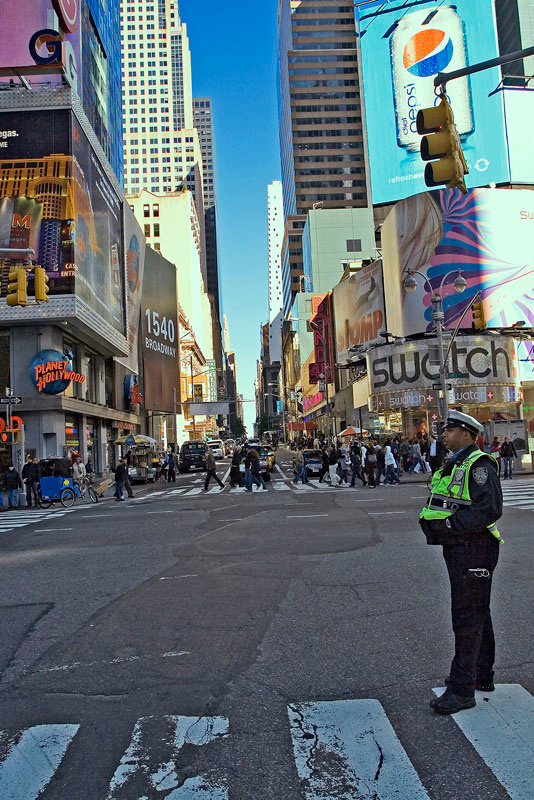 American copper New York, Broadway