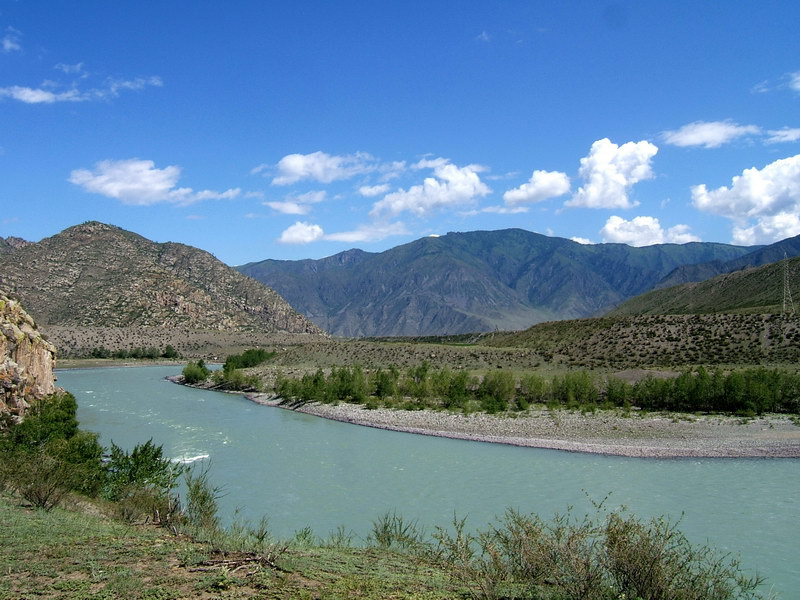 Красавица - Катунь Алтай, Катунь, горы