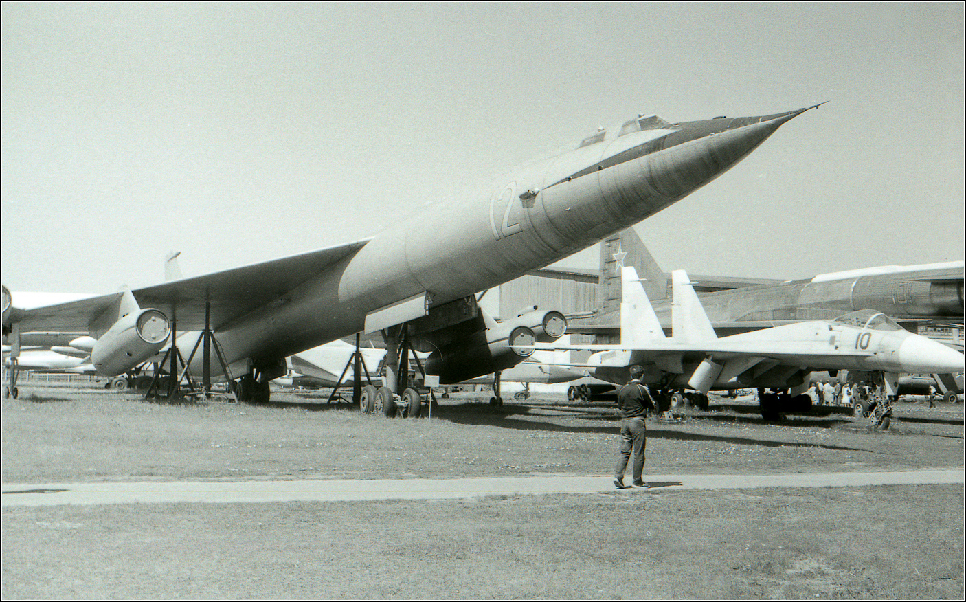 М-50 М-50А Авиация самолет 1988 Монино музей