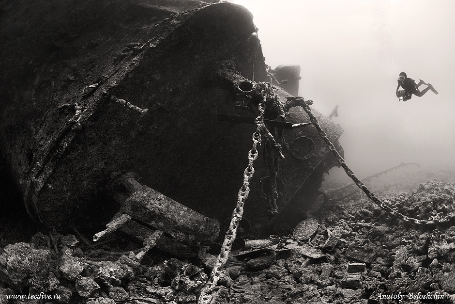 Последняя гавань Wreck El Mina Red Sea Anatoly Beloshchin