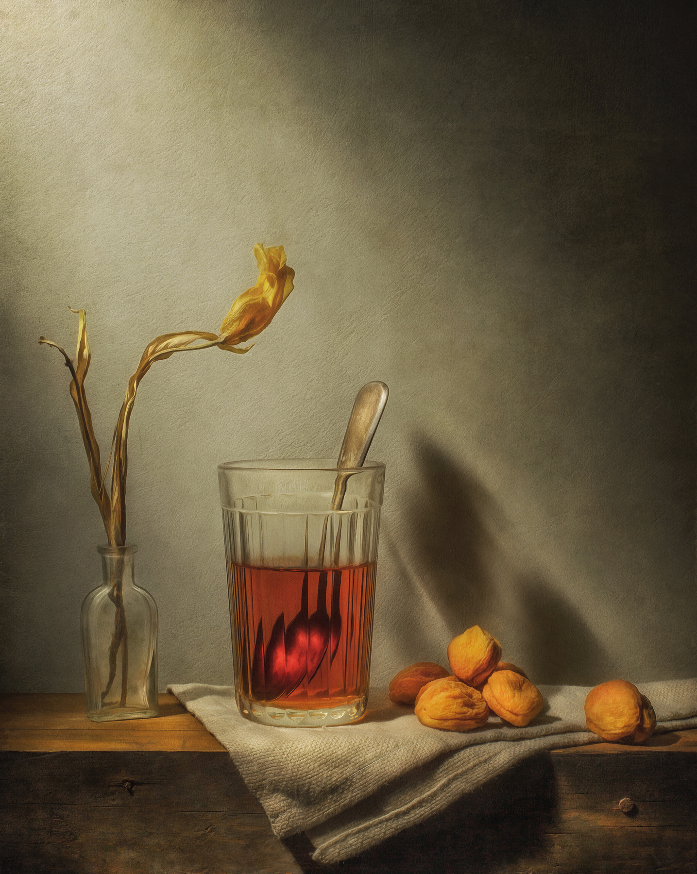 ..."Чай с курагой". 