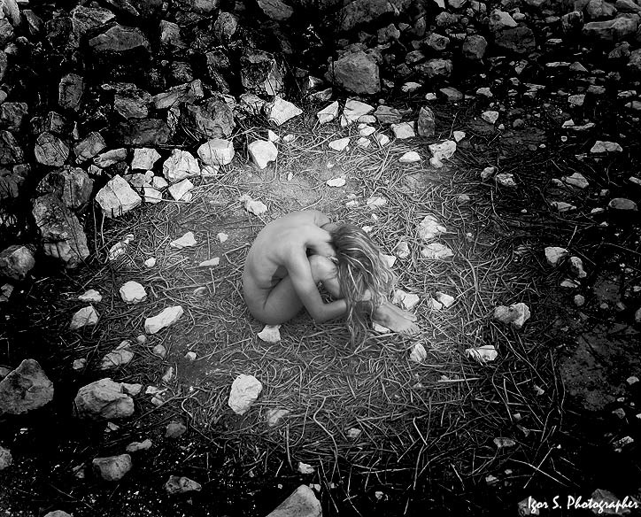 burn nude art