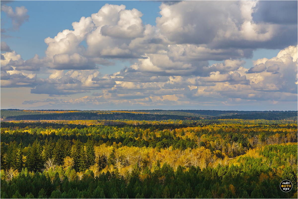*** осень золотая Иркут река