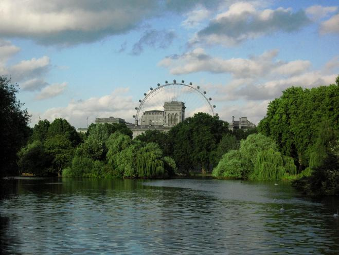 London замок London Eye
