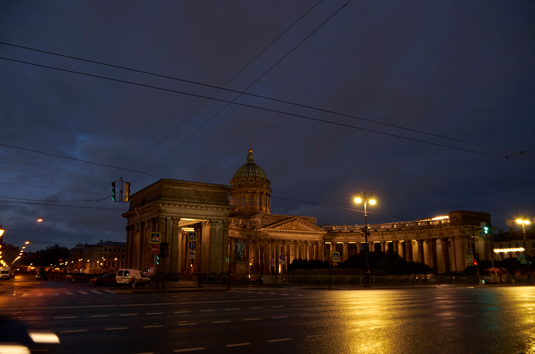 рассвет в Питере 