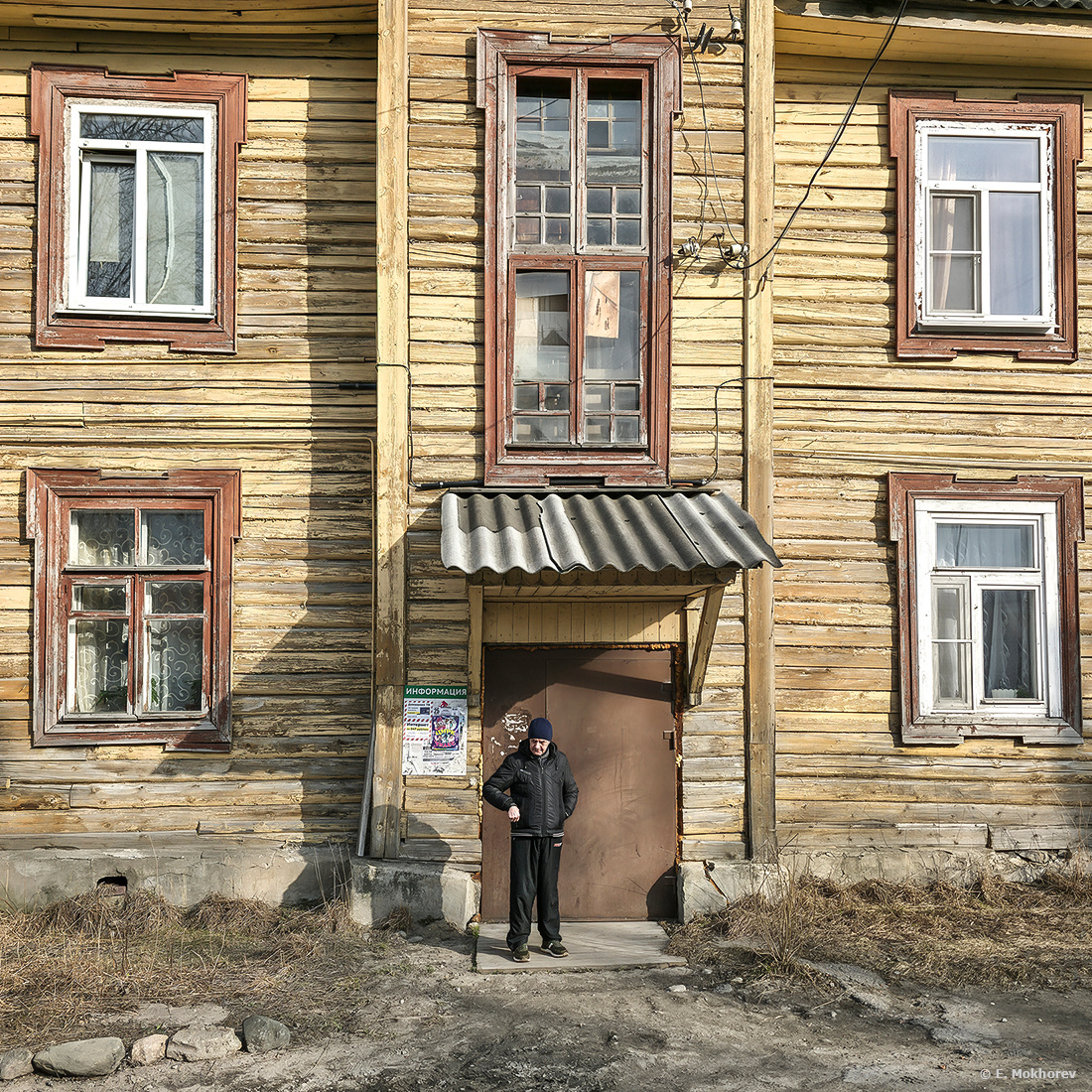 Сегежа, улица Ленина. Март 2026. Mokhorev