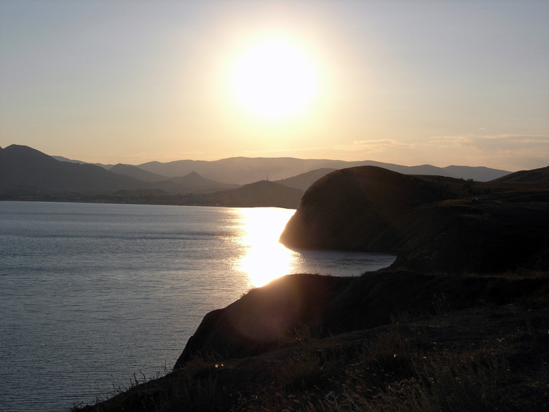 Бархатный закат море закат