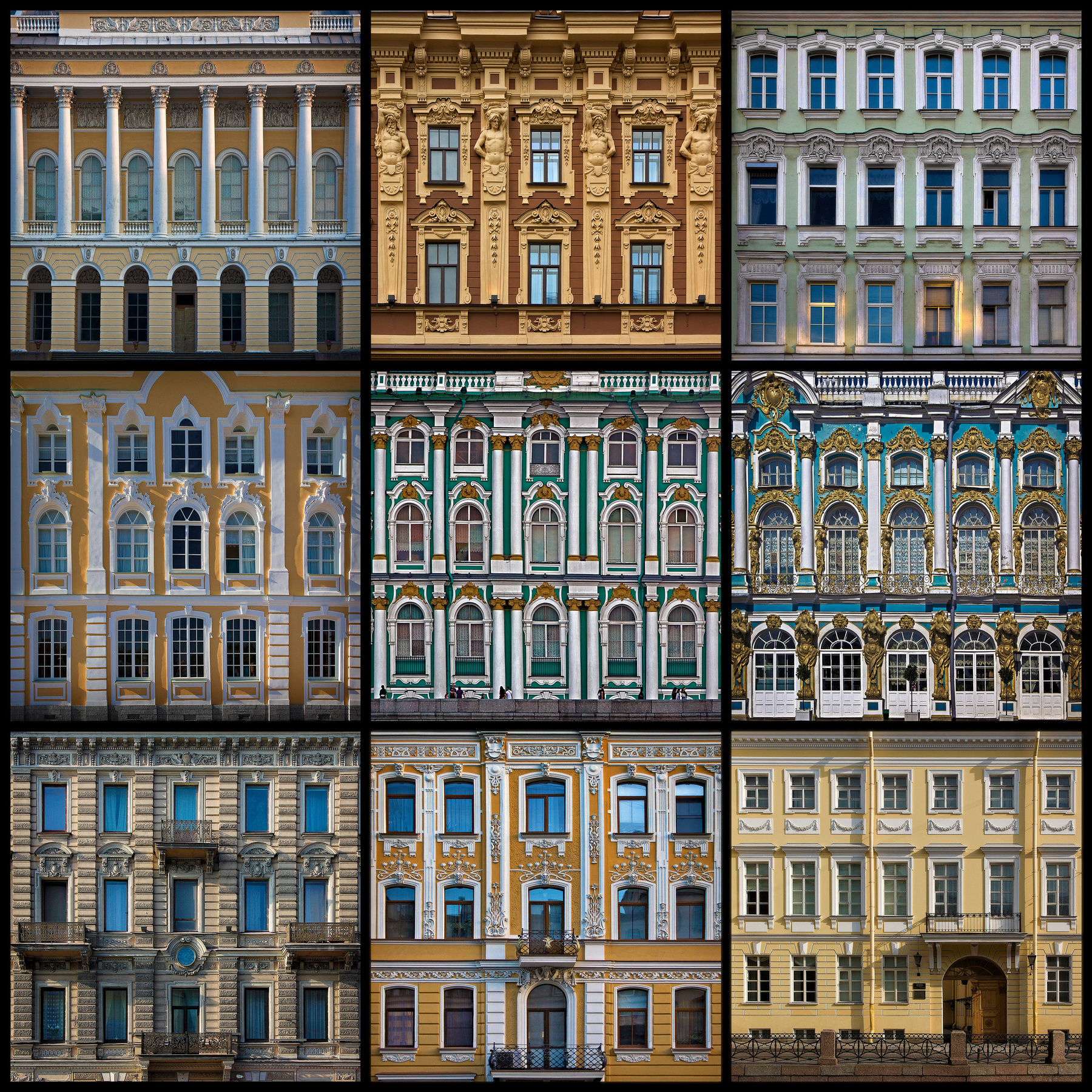 Питерские фасады 