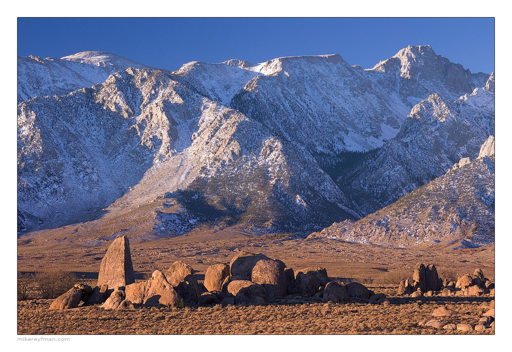 Cyclopic Playground Alabama Hills, CA., Western