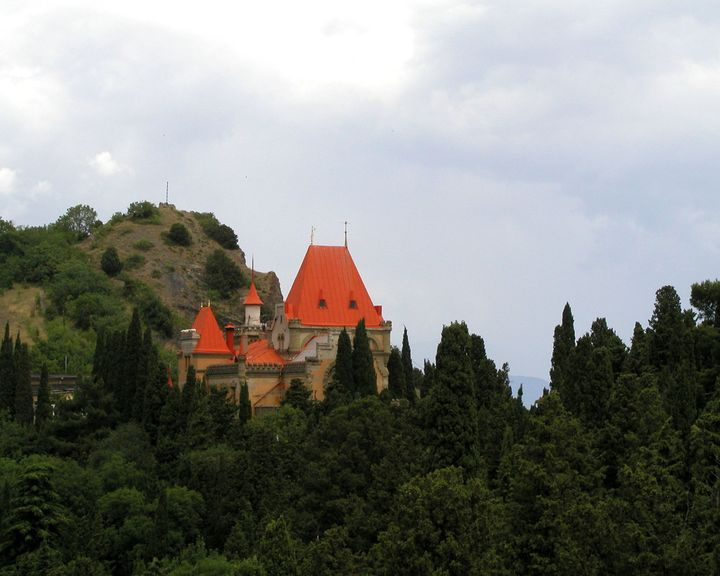 Крымские пейзажи замок