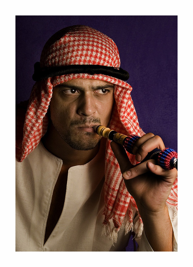 selfportrait in arabic style 
