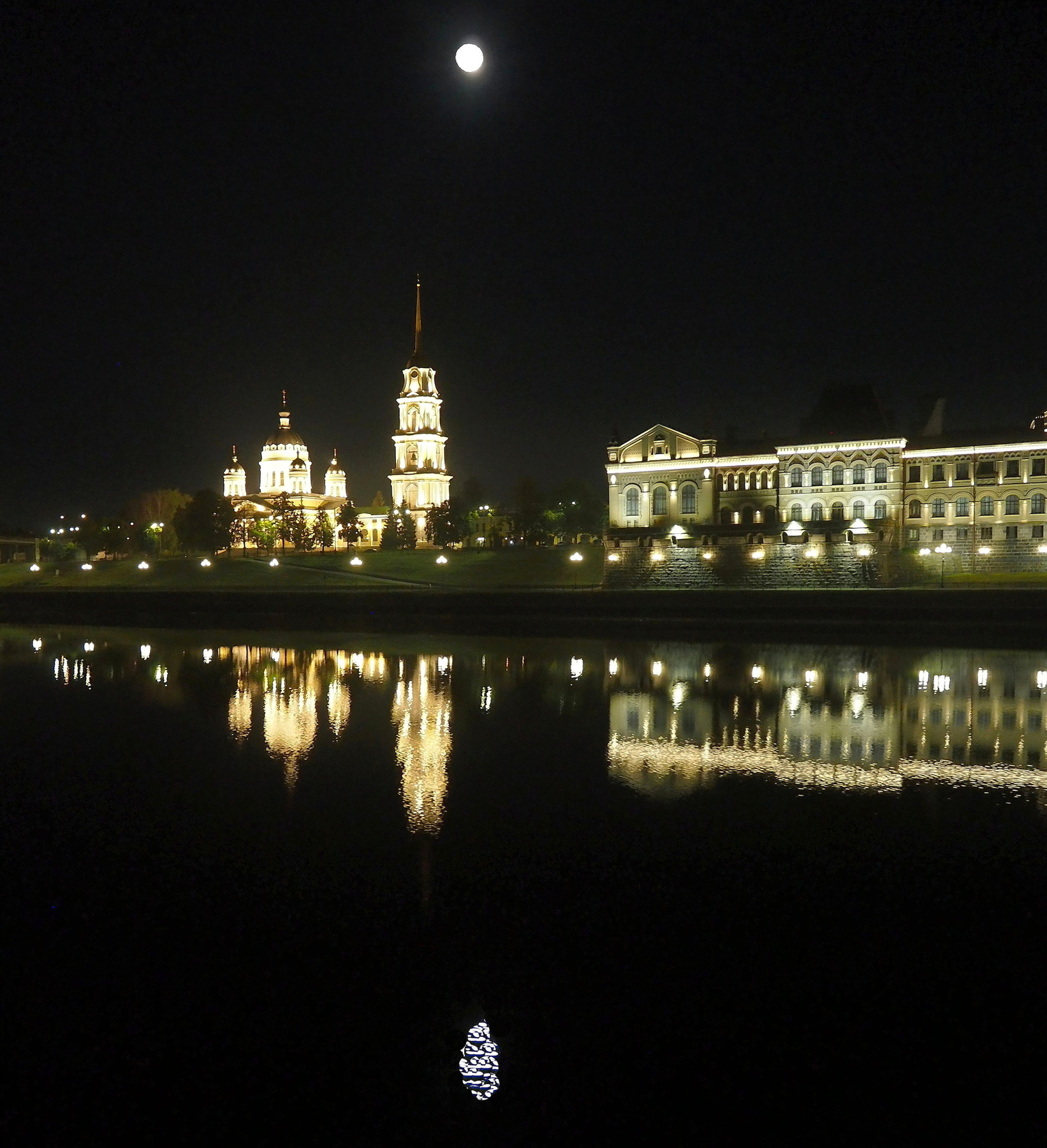 Ночной Рыбинск 