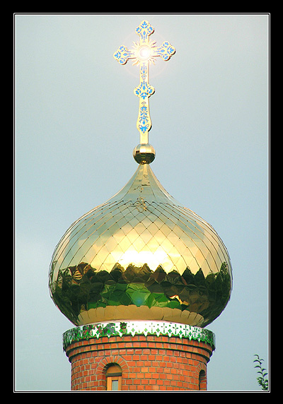 из серии "Наследие" храм, церковь, купола, распятие