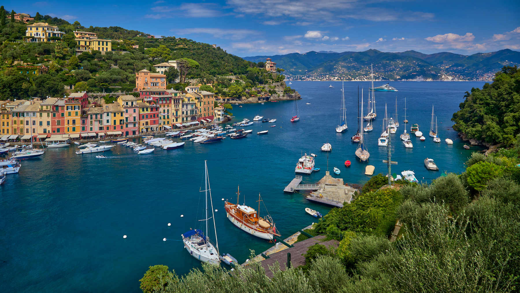 Лигурия... Италия море Лигурийское побережье Портофино Portofino