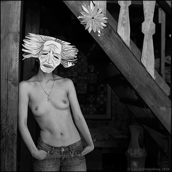 Марина в маске. 2010 