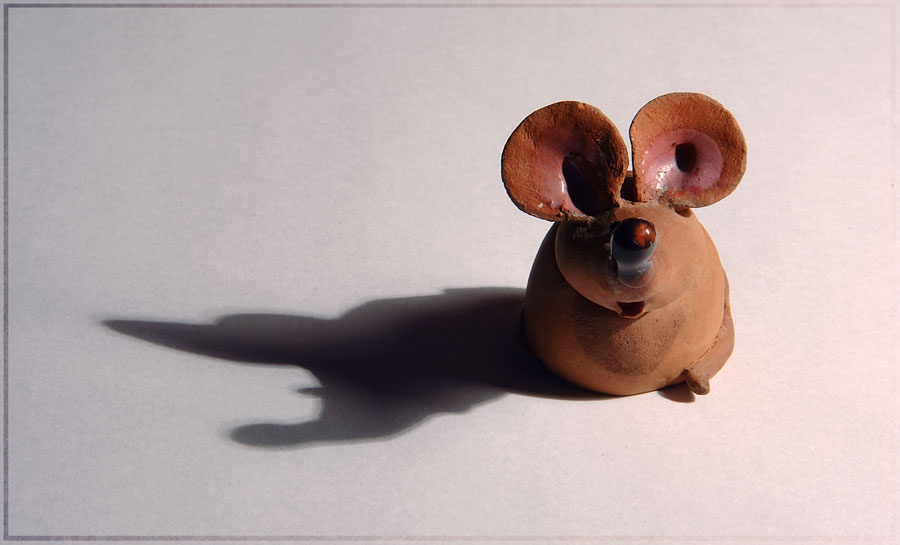 Мышонок мышонок mouse макро тень