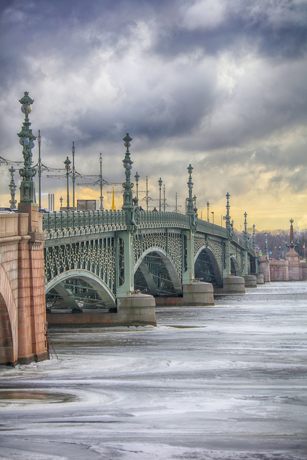Троицкий мост в Санкт-Петербурге мост Санкт-Петербург