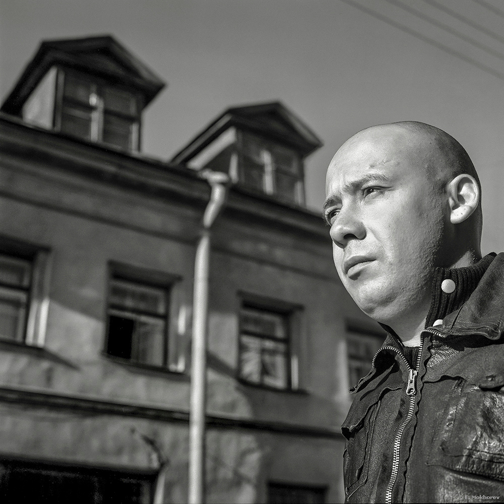 Режиссер Алексей Герман (мл). Набережная Мойки, С-Пб., сентябрь 2005. Mokhorev