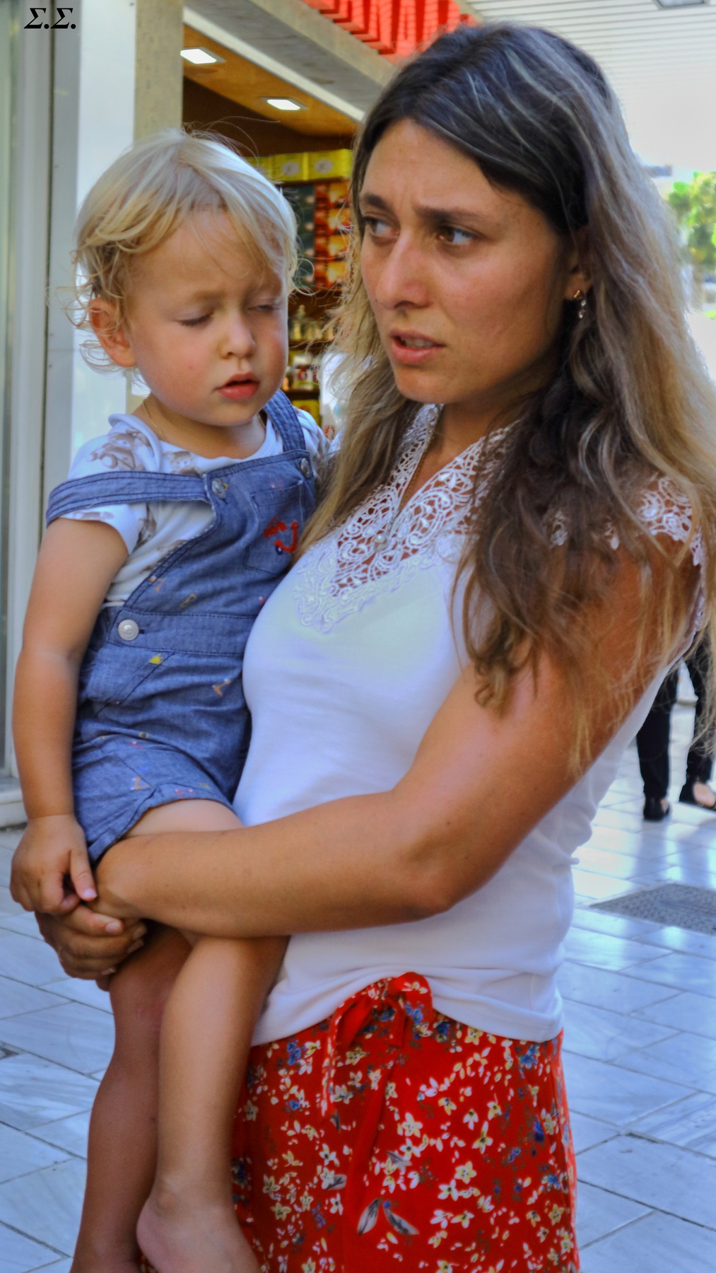A MOTHER'S LOVELY BURDEN 