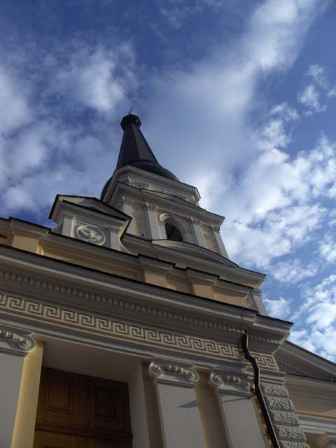В небо. Преображенский собор