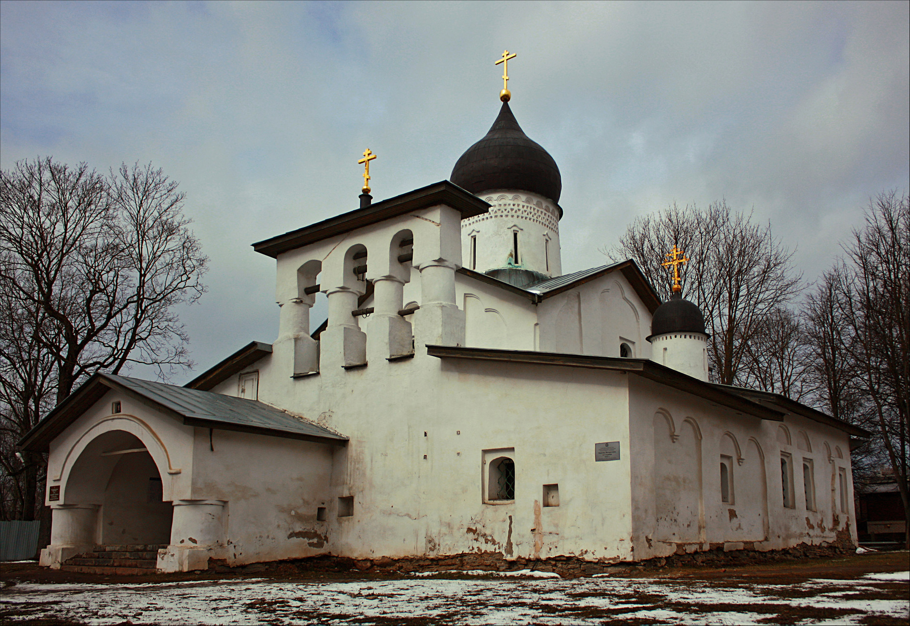 Псков. Церковь Воскресения со Стадища. 1532 псков город март