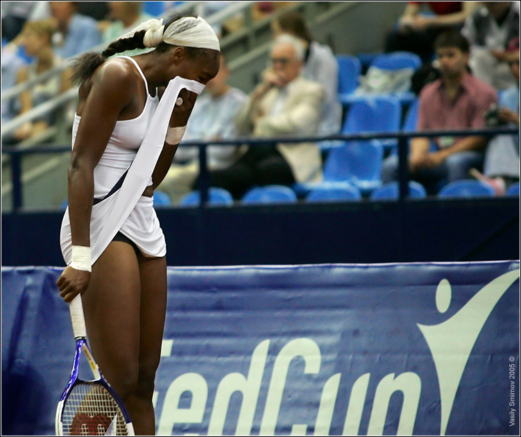 Проиграла... теннис Винус Уильямс Venus Williams