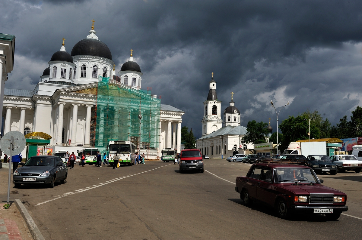 в городе Арзамасе Арзамас