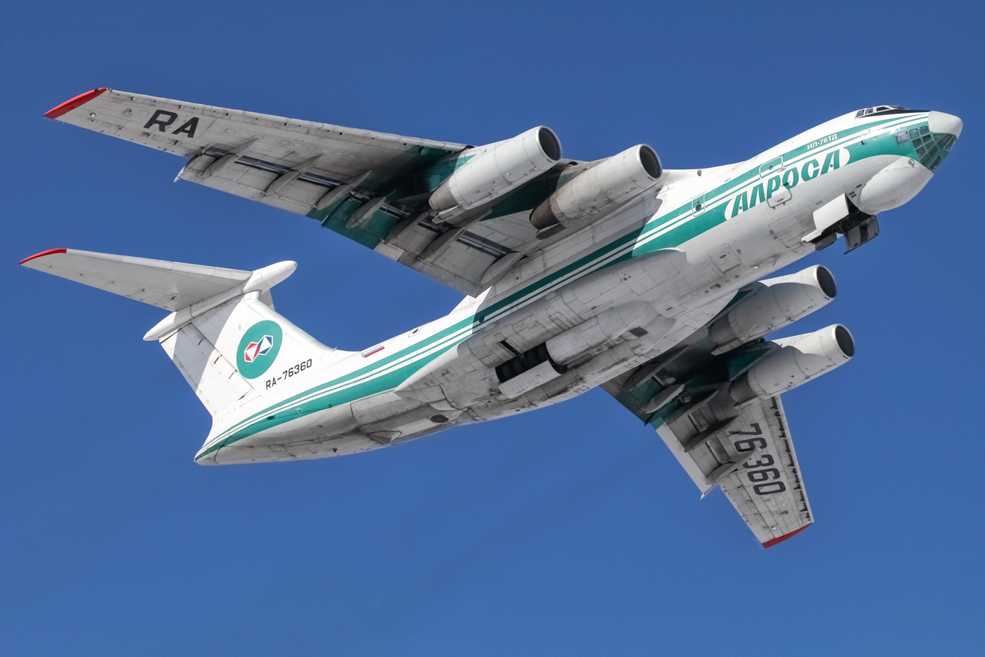 RA-76360 споттинг Иркутск