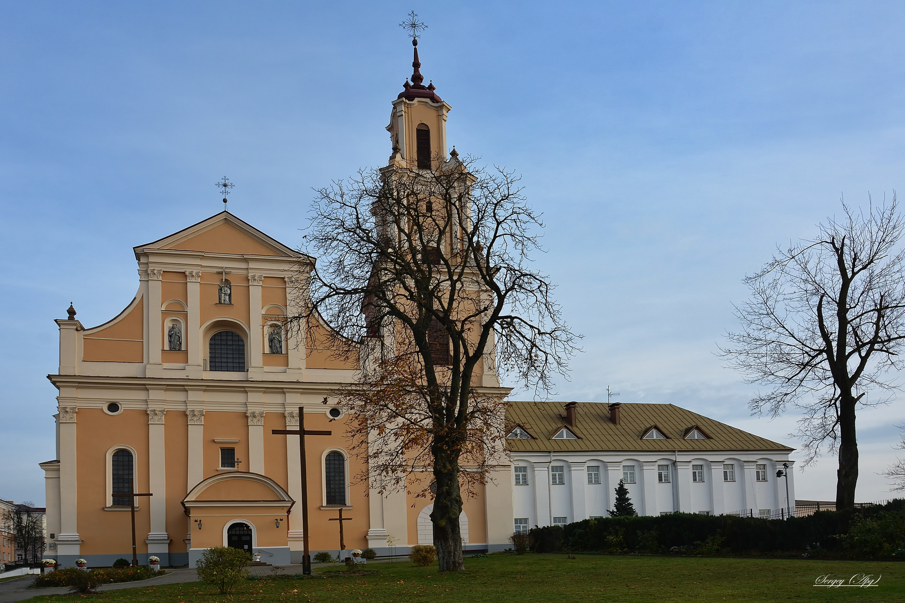 ***Костёл Обретения Святого Креста и монастырь бернардинцев (Гродно) 