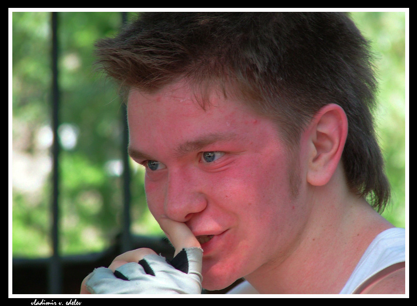 портрет #2 спортсмен