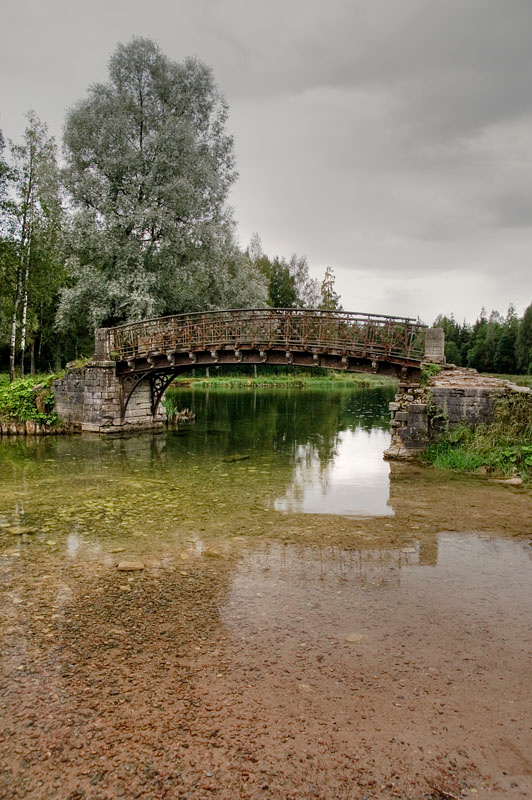 *** HDR мост Гатчина парк