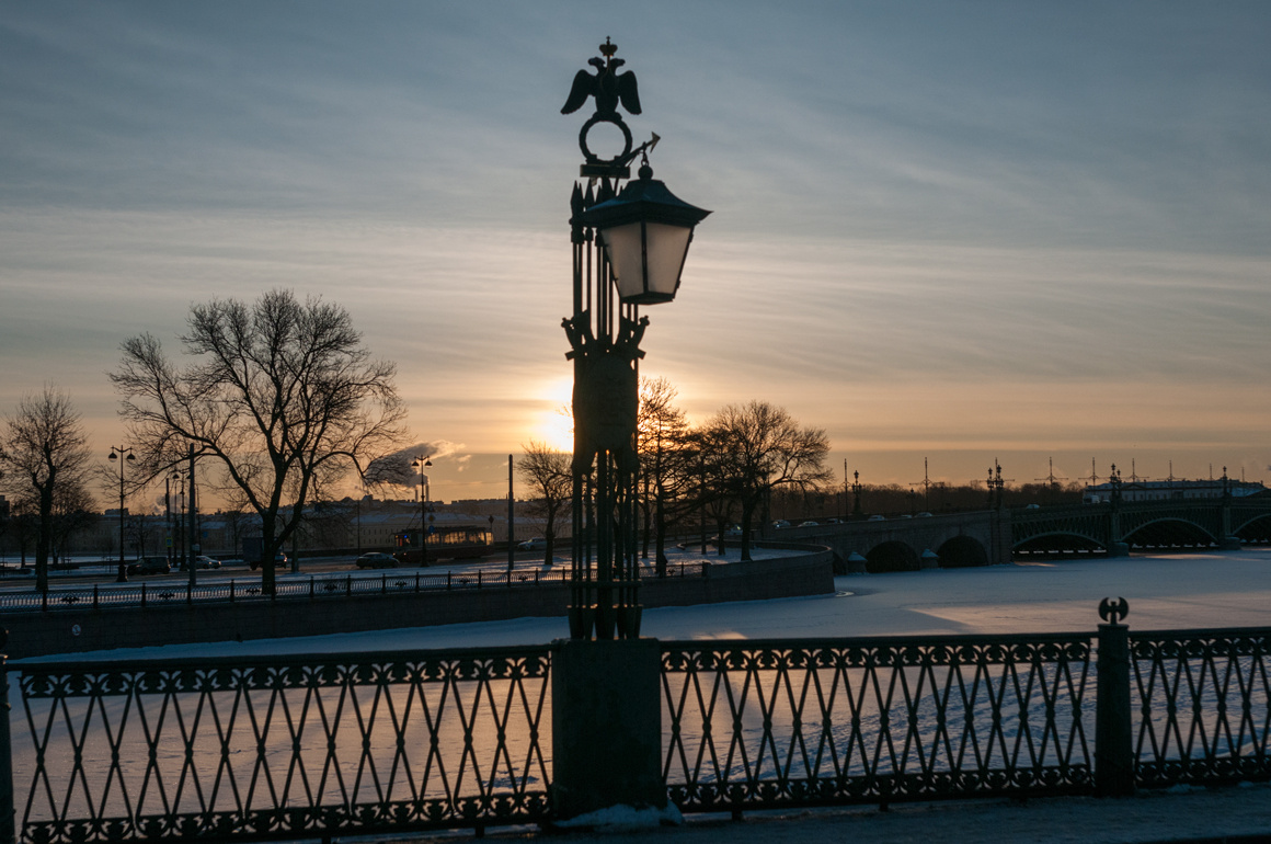 Зимняя зарисовка Petersburg