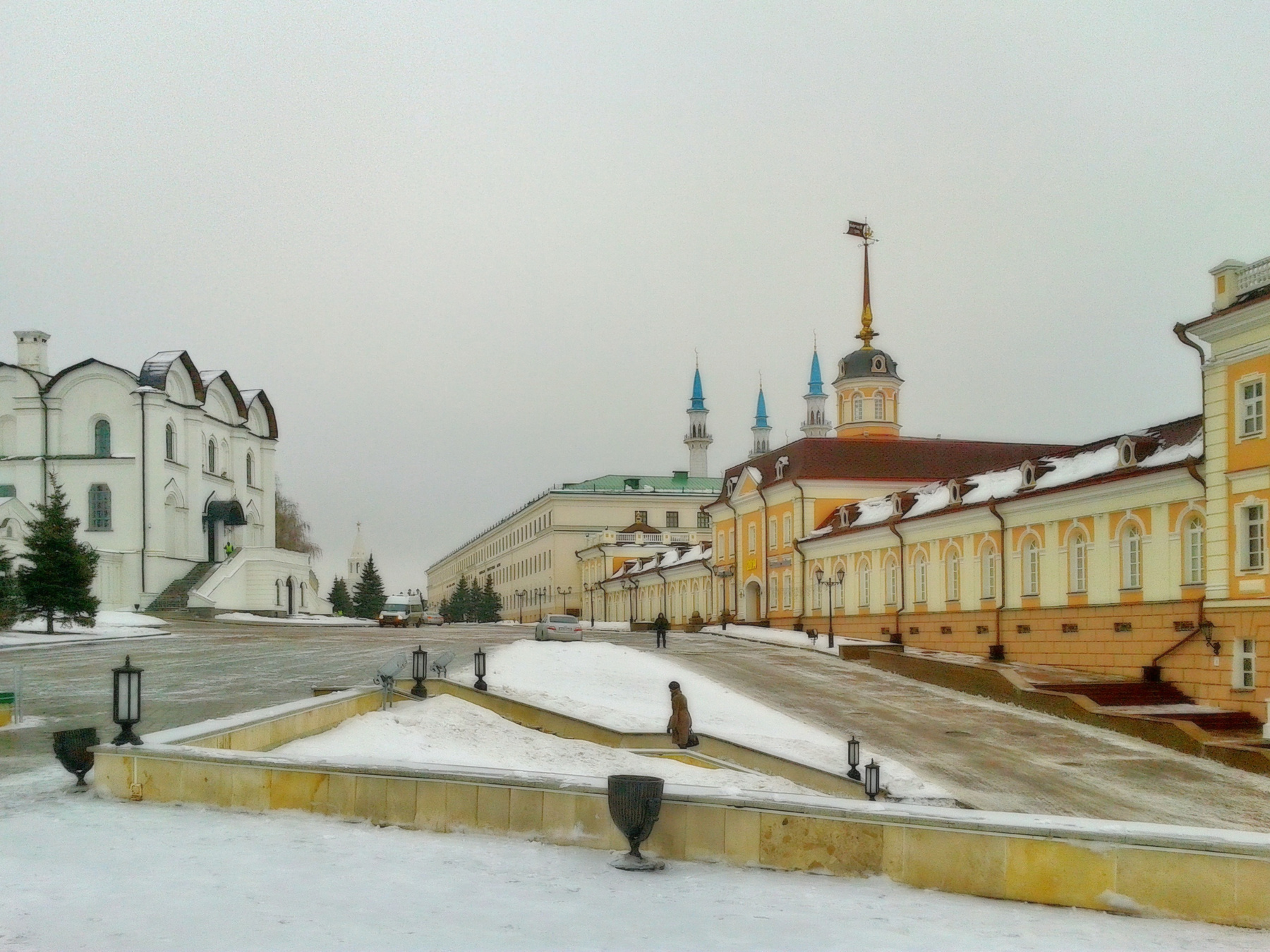 Прогулка по Казанскому Кремлю город Казань Кремль