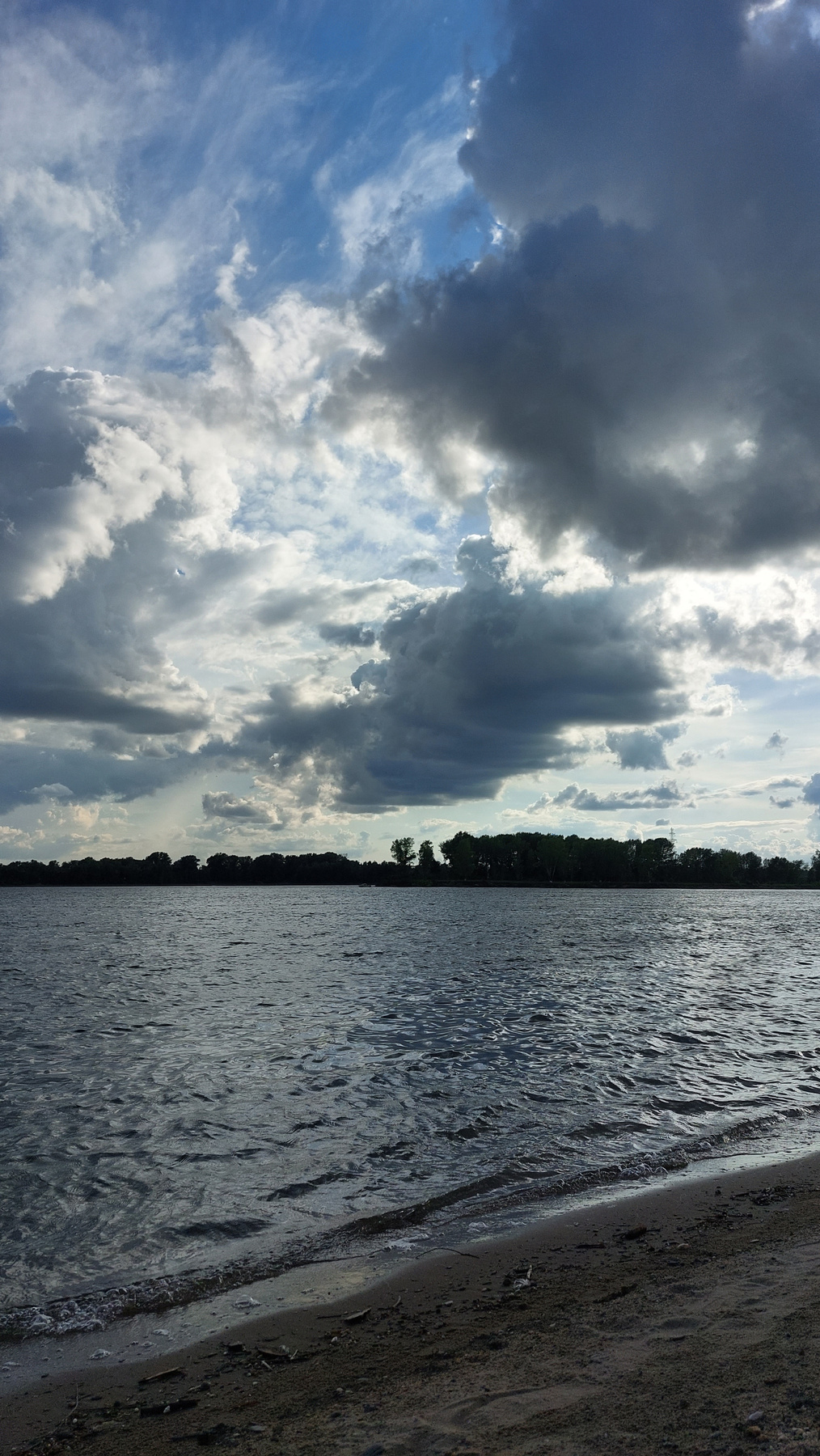 Облака Небо облака вода лето