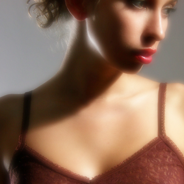 very red lips очень красные губы, soft focus