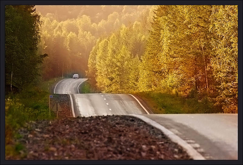 Холмистая дорога 