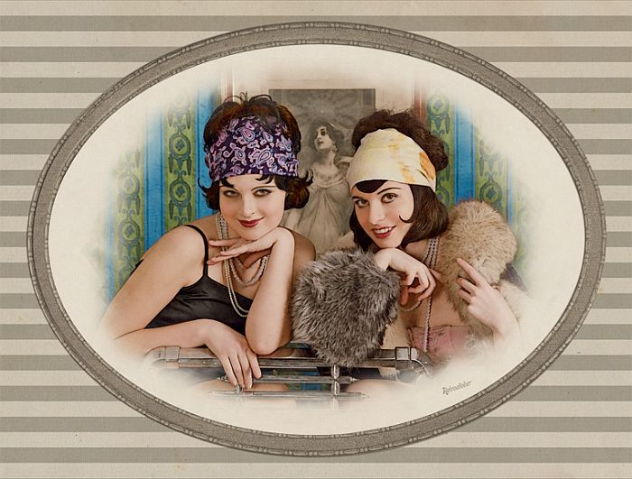 Flapper Retro retroatelie retrograd flapper vintage nylon ретро флеппер винтаж нейлон ретроателье ретроград