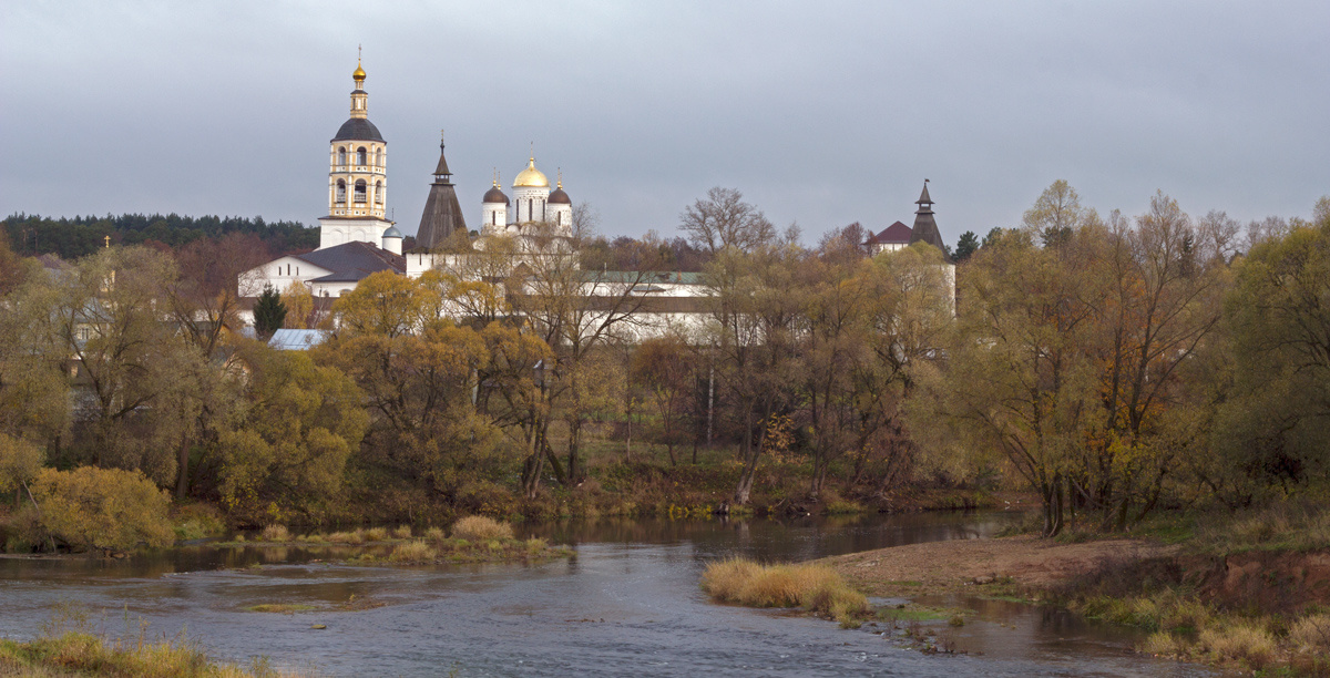 *** осень, Боровск, Протва, монастырь