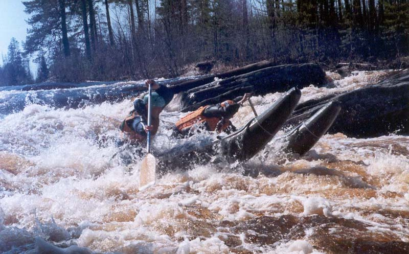 Порог порог катамаран поток вода река шуя карелия