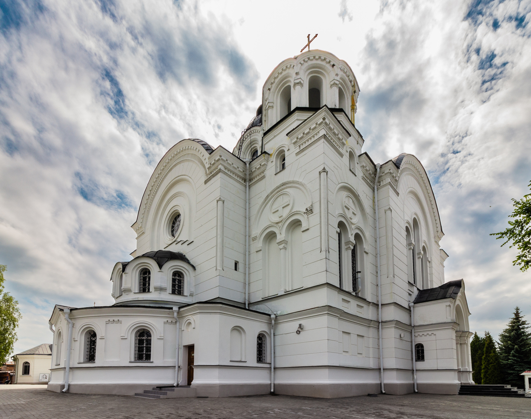 Полоцк, Спасо-Евфросиниевский монастырь, Крестовоздвиженский собор храм цереовь монастырь Полоцк