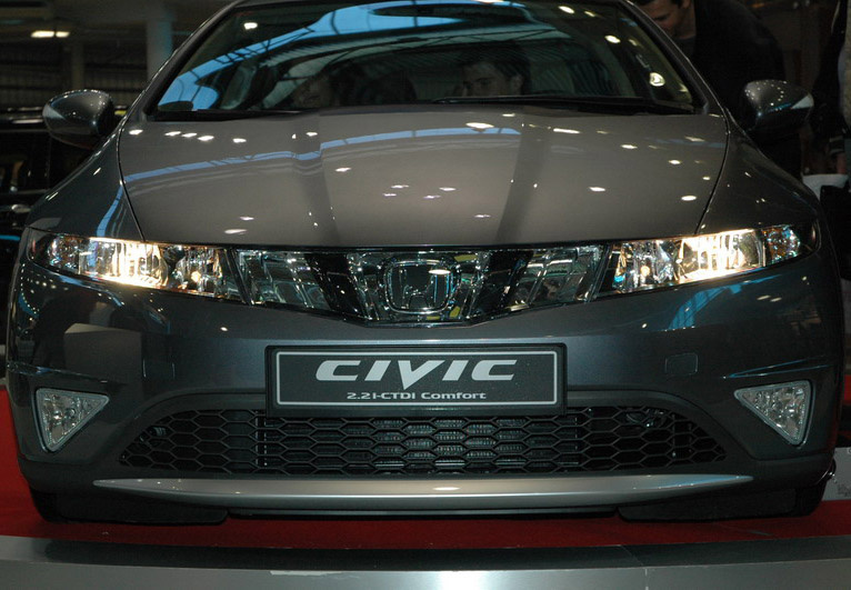 Новая мордашка... Хонда Honda Сивик Civic cars автомобили