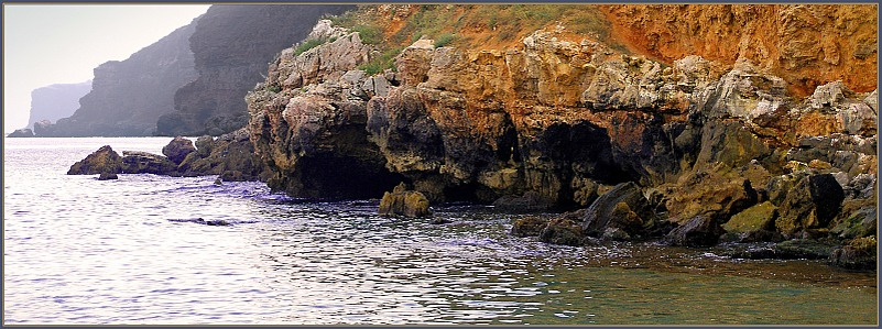 Краски берега море лето берег калиакра