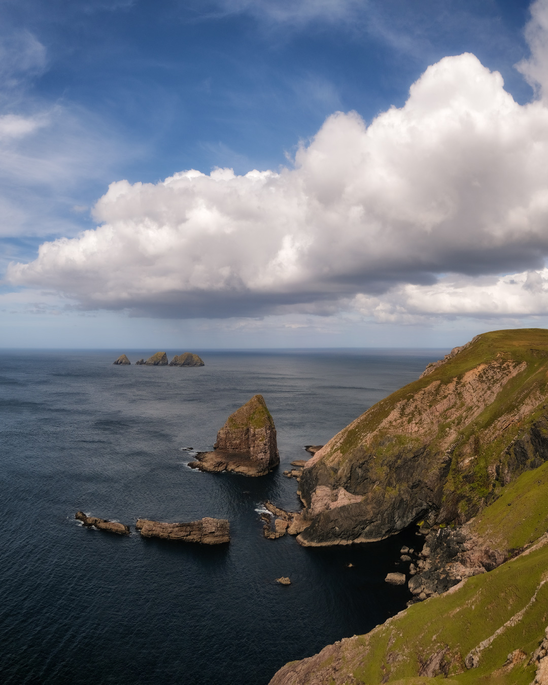 ...somewhere in Mayo... ireland nature outdoors scenic wild atlantic way ocean coastal shore shreline irish coast seascape rocks cliffs island picturesque cloudscape europe destination mayo benwee travel