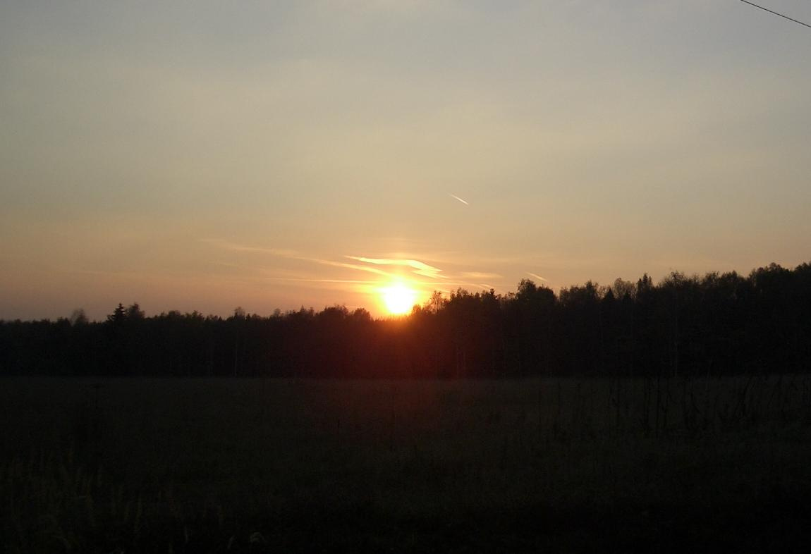 закат закат природа