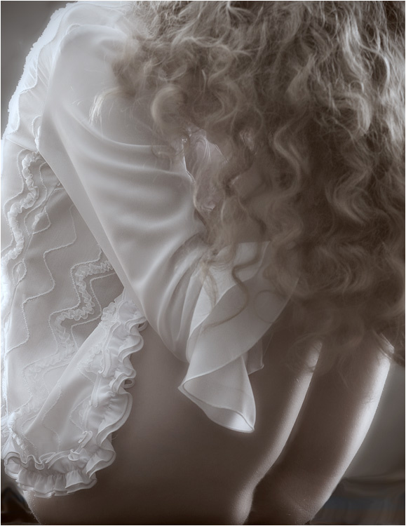 upset body female b&w