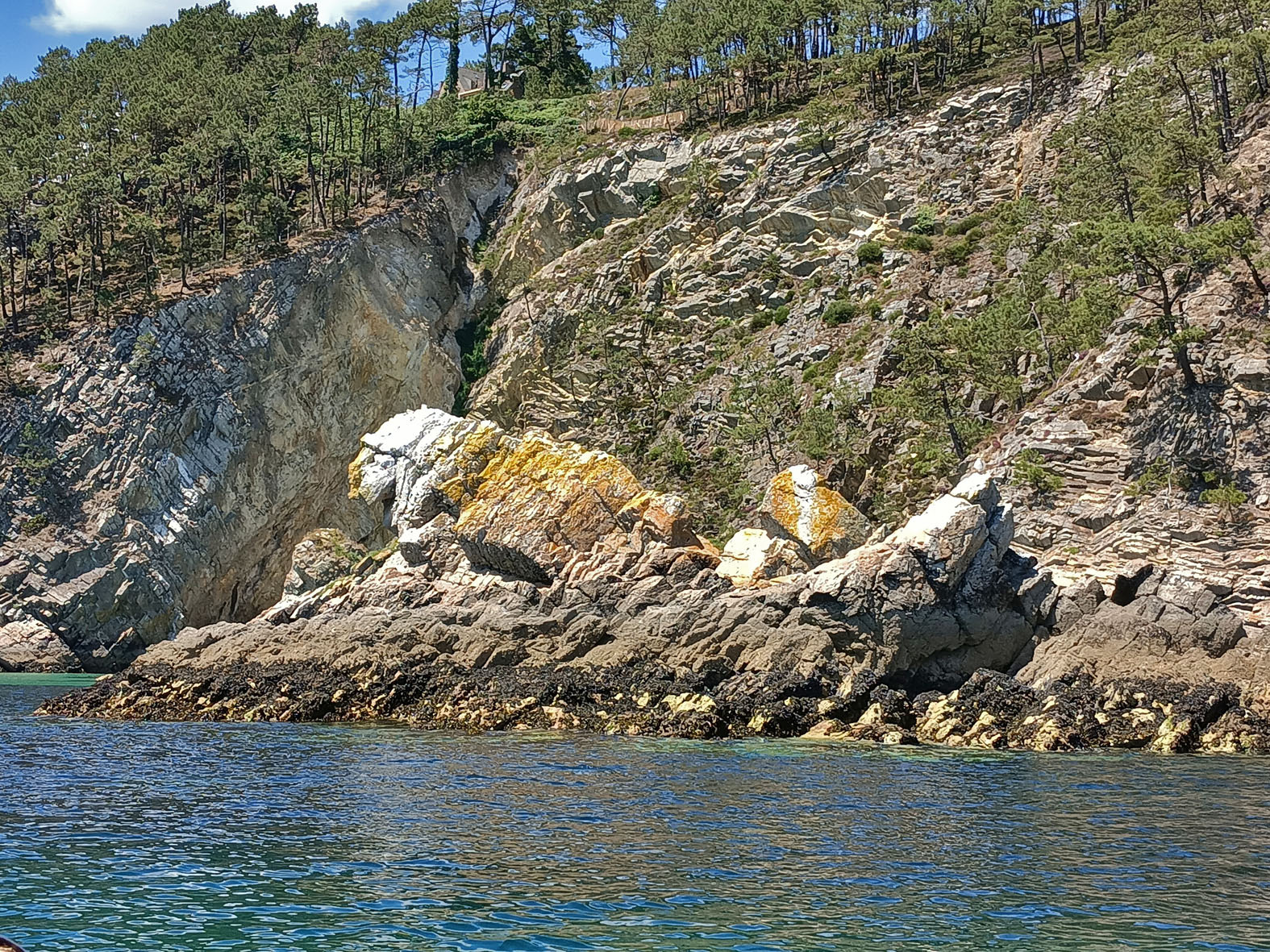"Лев" Бретань Bretagne Финистер Finister Крозон Crozon скала лев