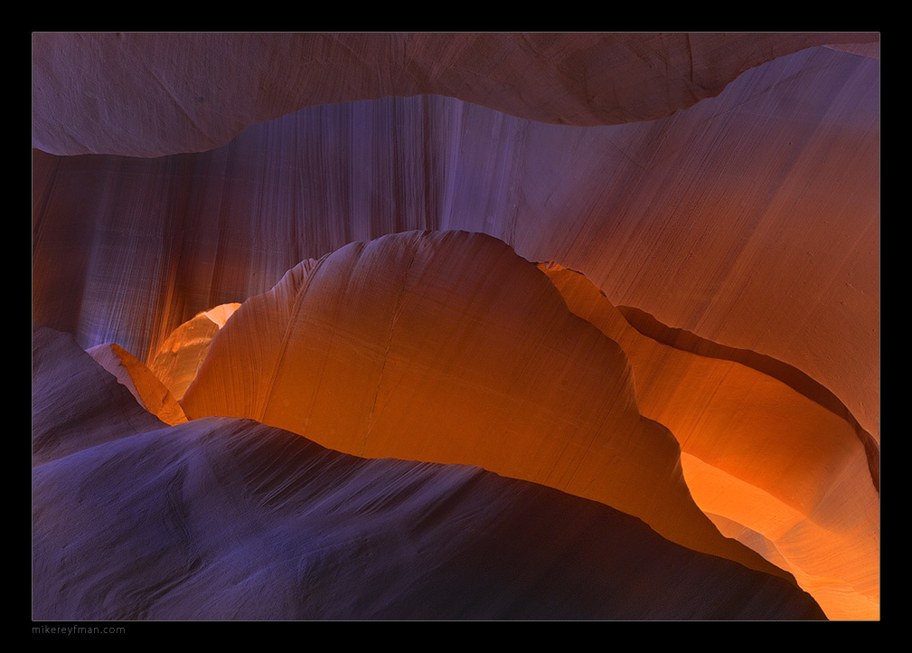 Рождение Цветка Lower Antelope Canyon, Utah