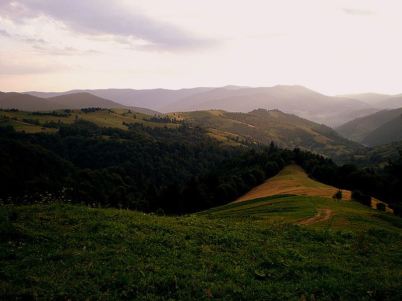 Забытая тропа... хребты, горы, сумерки